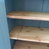 Vintage Parisian sideboard re-enchanted in smoky green.