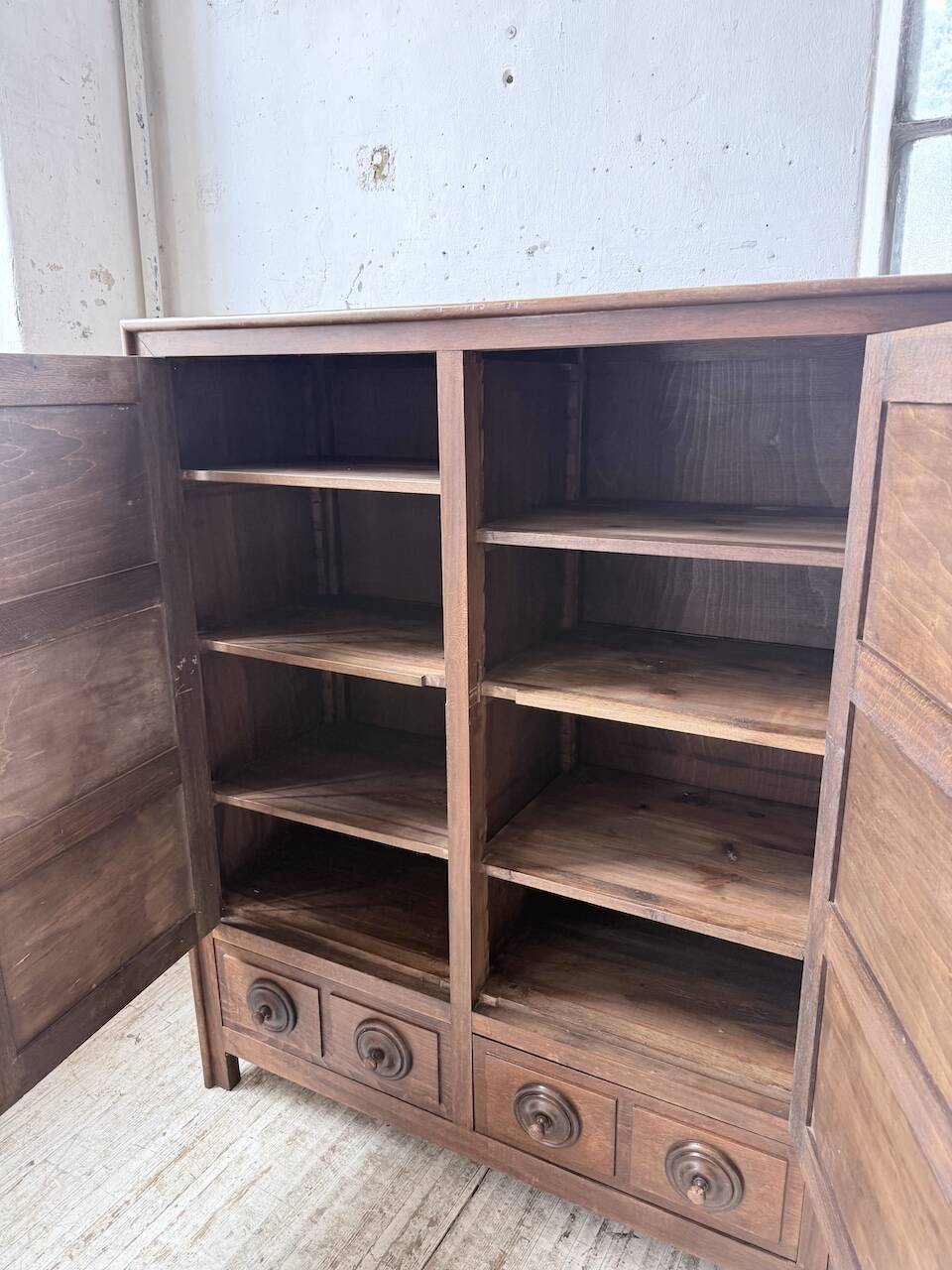Oak wardrobe "Basque" Dudouyt