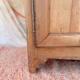 Magnificent vintage buffet / sideboard in raw wood