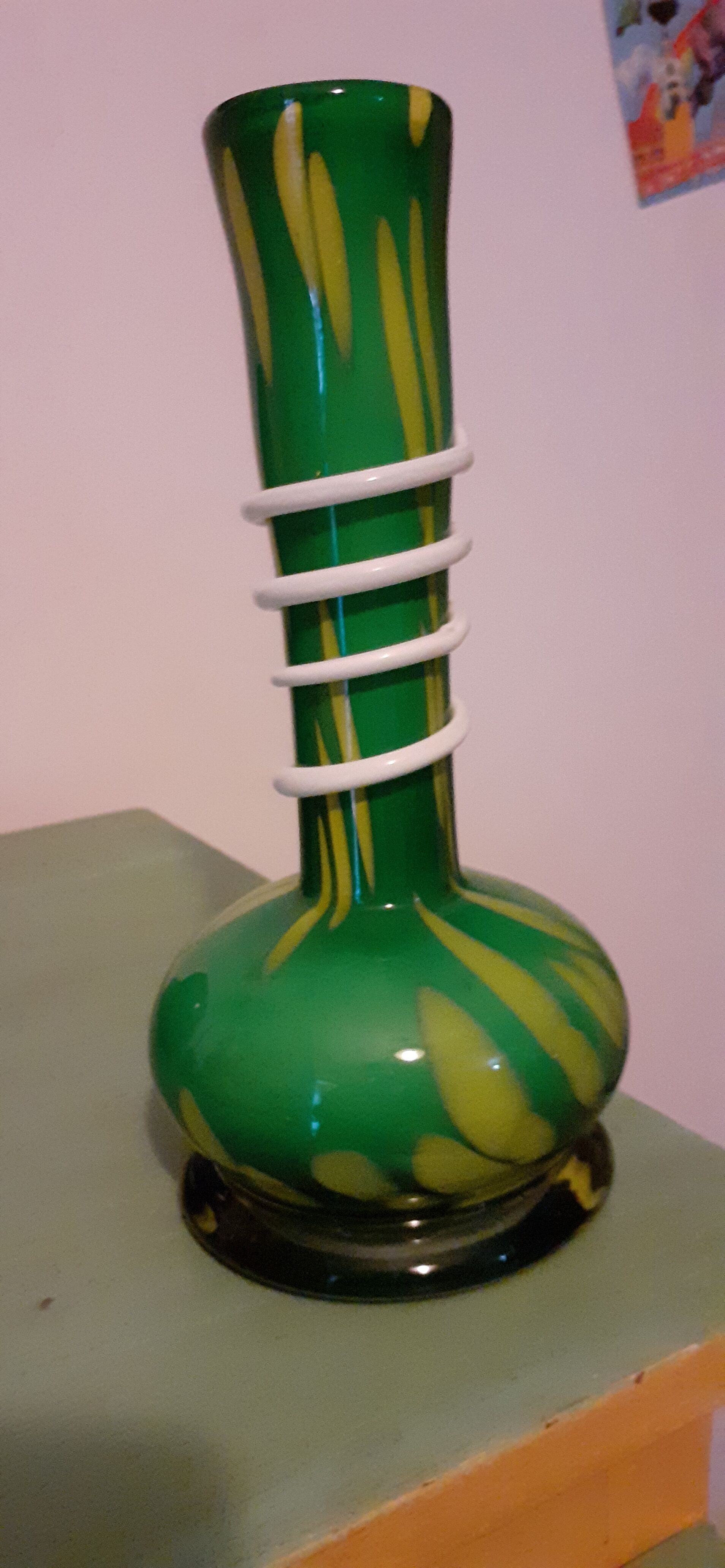 Murano glass vase