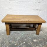 Solid oak coffee table