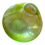 Vase soliflore verre coloré vert
