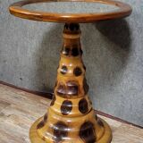 Guéridon en bois de palmier, Amérique du Sud vers 1940