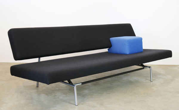 Divan BR02 minimaliste par Martin Visser pour Spectrum Pays-Bas 1960s