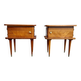 Pair of 1960 bedside tables