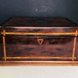 Wooden marquetry box