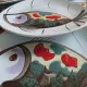 Assiettes plates Mid Century