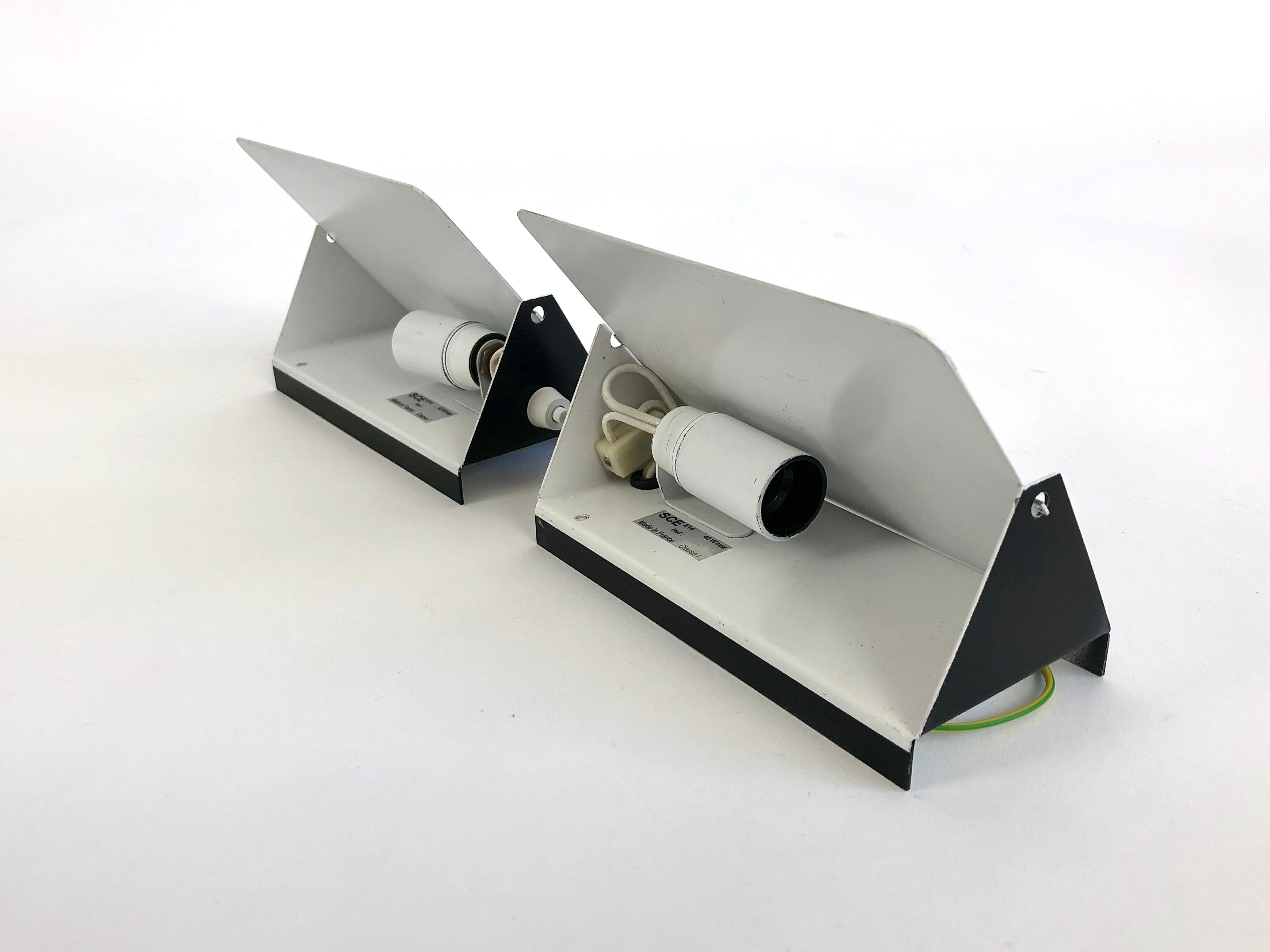 CP1 wall lights by Charlotte Perriand for Steph Simon, 1960s