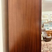 Classic English Mahogany Library Cabinet