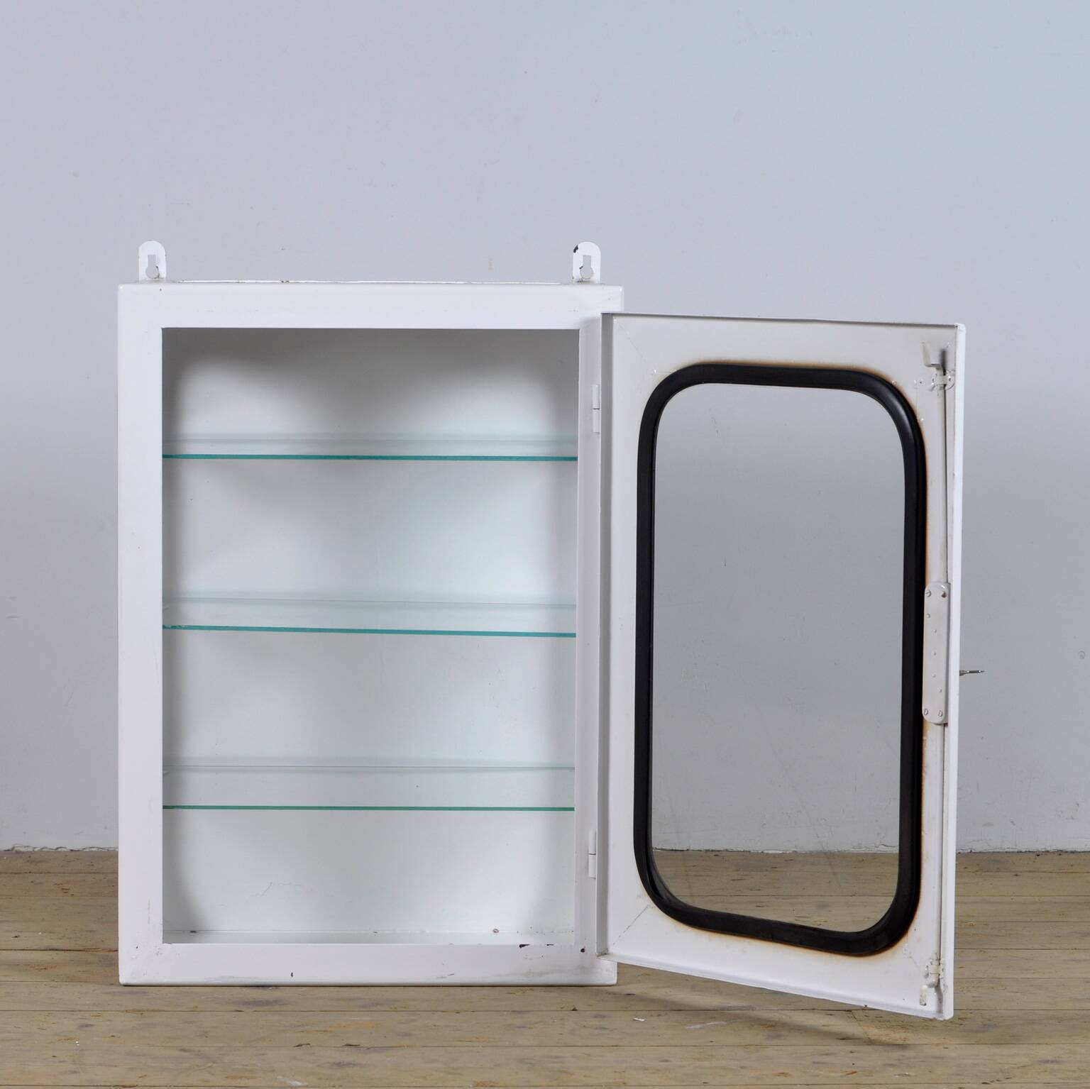 Vintage hospital medicine cabinet, 1970s