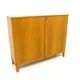 Scandinavian elm cabinet Sweden 1960