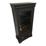 Black restyled vintage bookcase