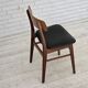 1970s, set of 4 Danish dining chairs by Findahl Møbelfabrik, teak wood.