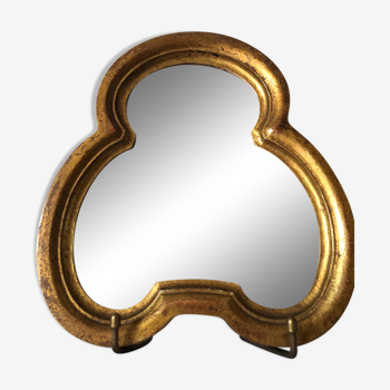 Old gilded mirror