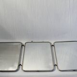 Vintage triptych barber mirror