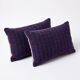 Set of 2 vintage Turkish cushion covers 41x61 cm