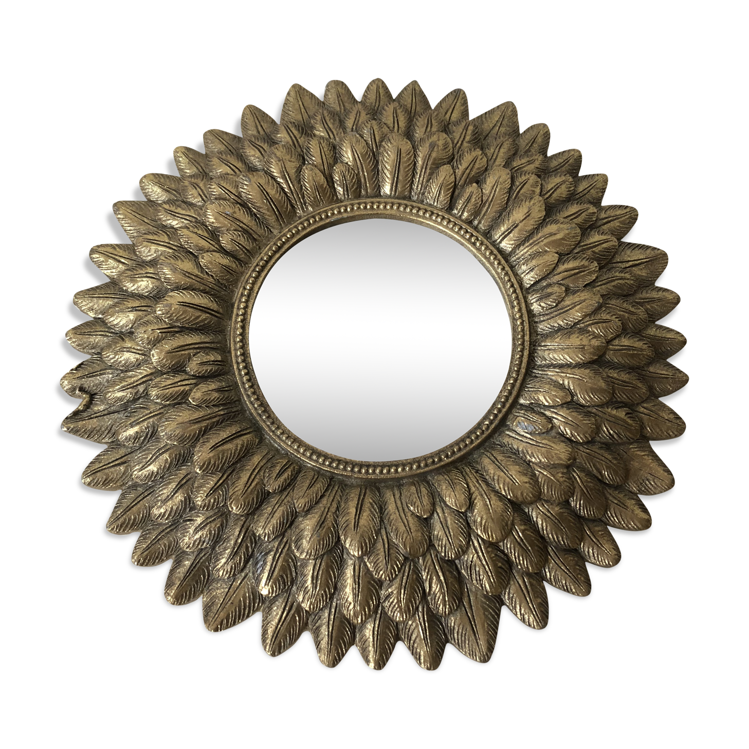 Vintage sun mirror 22x22cm