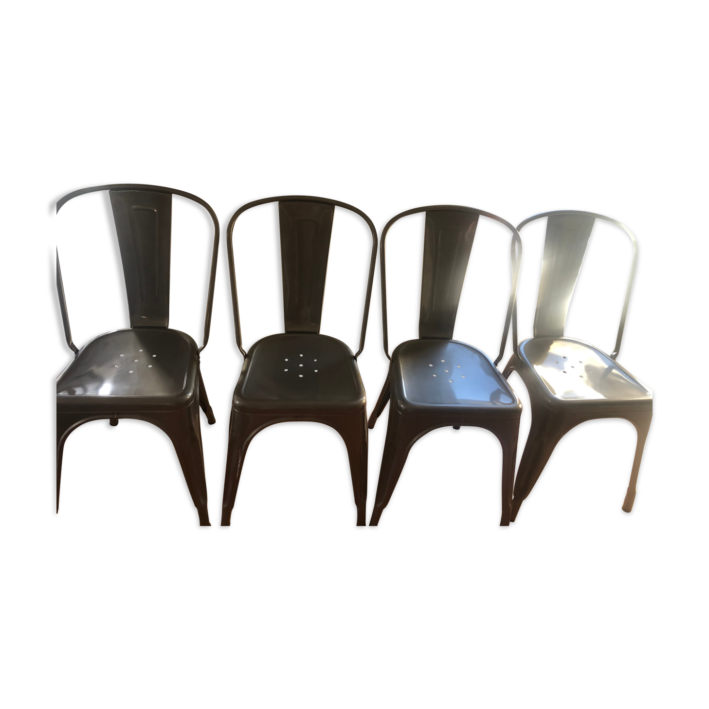 Set of 4 chairs A Tolix