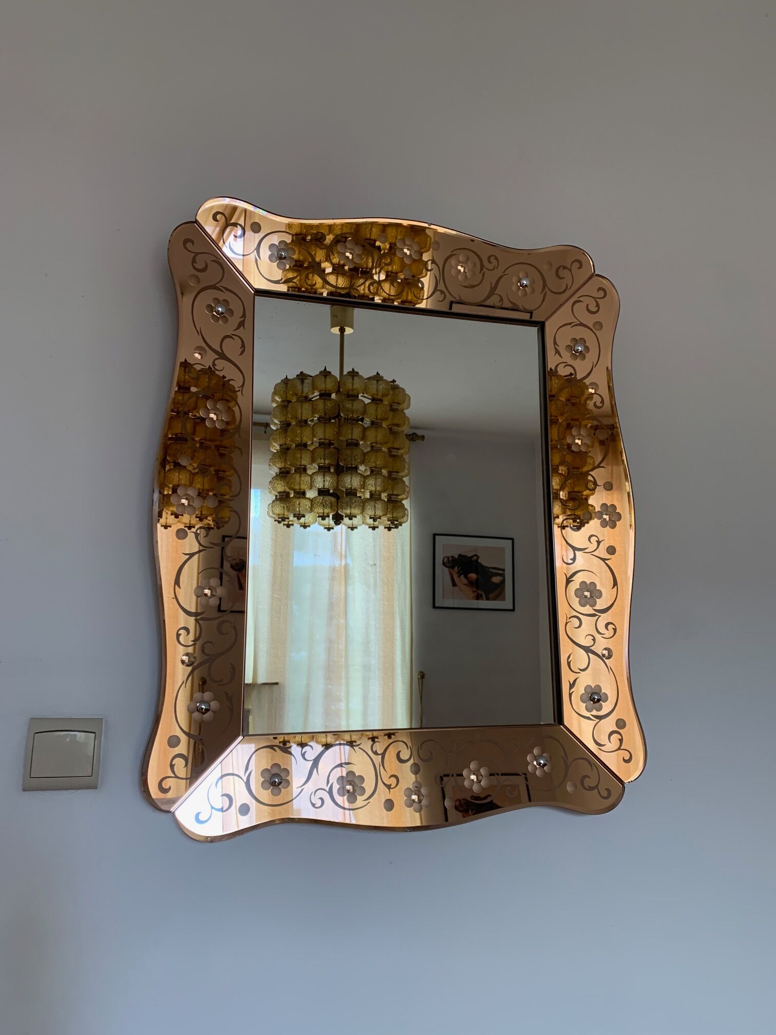 Cristal Arte mirror