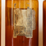 Set of 6 apothecary bottles, early twentieth century