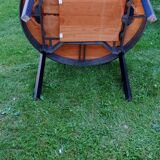 Roche & bobois 1970s edition round extendable dining table
