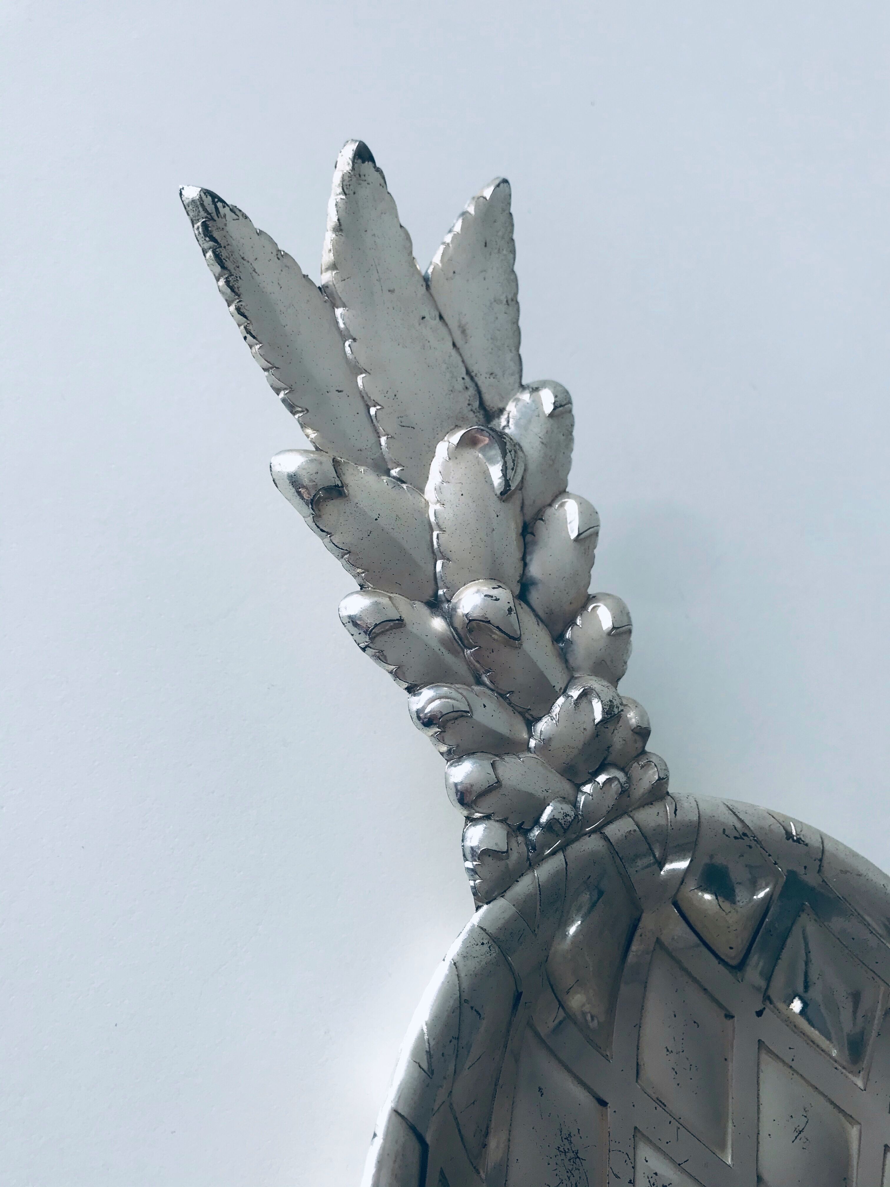Silver pineapple dish