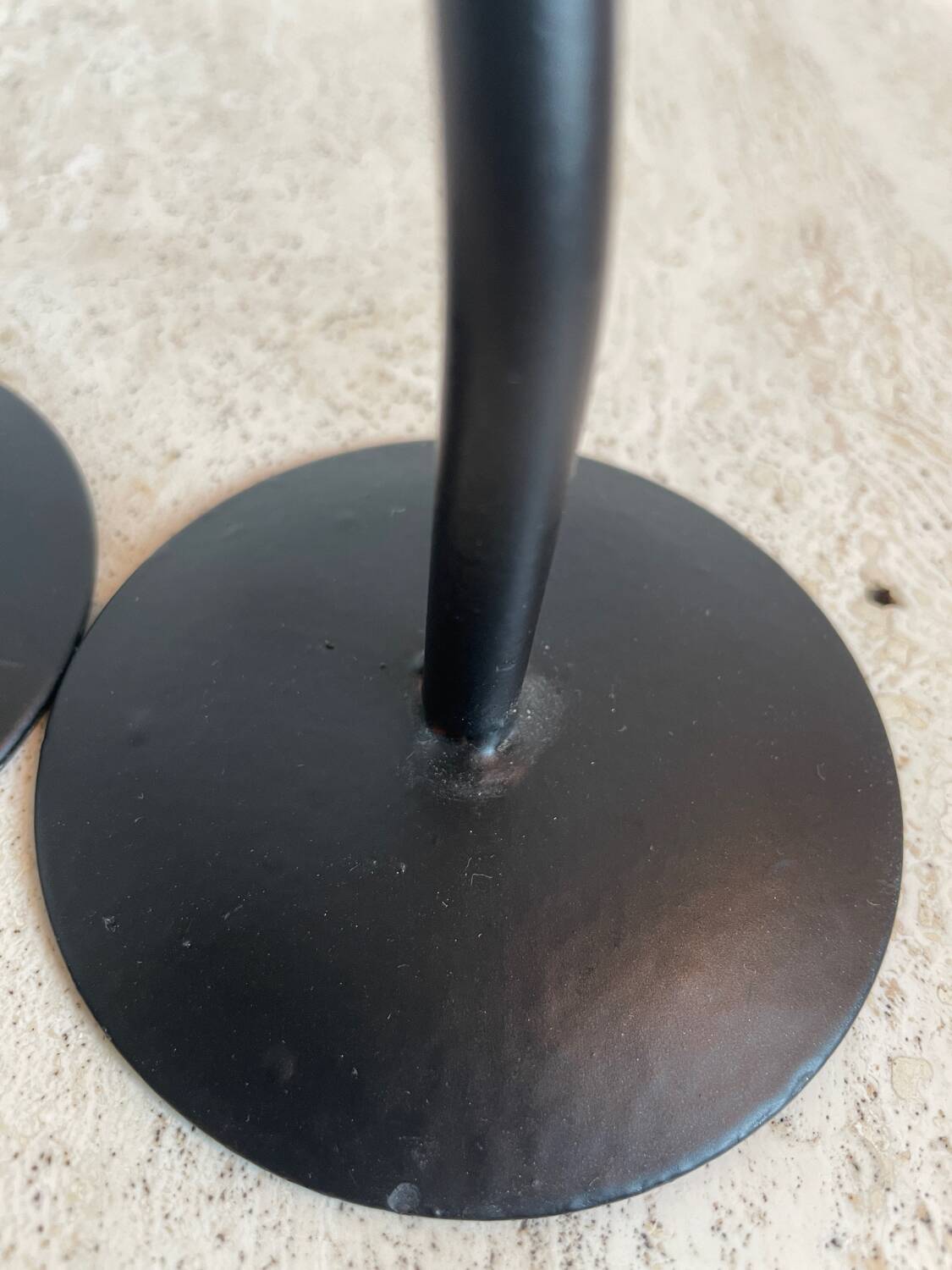 Pair of Hysteria France candlesticks 1990