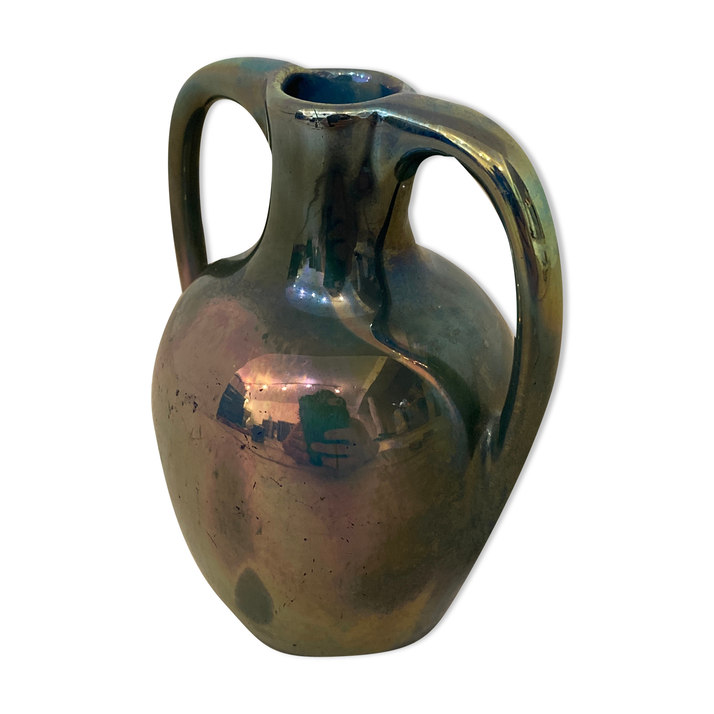 Vase émaux de Vichy