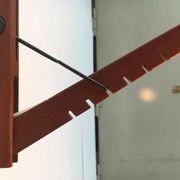 Mid-century pivoting wall lamp with a swing arm, Cocoon, made of teak wood, 1960s.