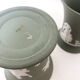 Paire de vases "Médicis" en biscuit Wedgwood 1950