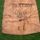 Burlap bag