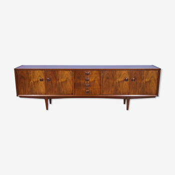 Dutch XL sideboard in rosewood by William Watting for Fristho, 1960s