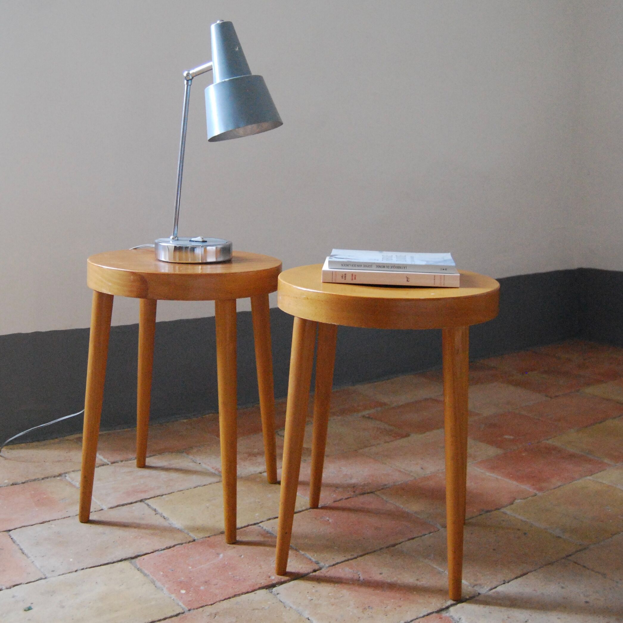Baumann wooden stool