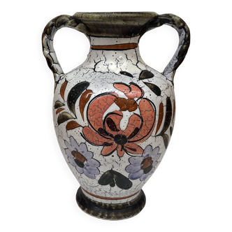 West Germany vase floral decor N902 10 25