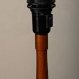 Scandinavian Art Deco Table Lamp in Teak, Denmark 1940s