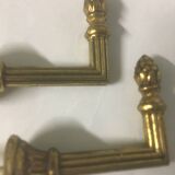 Brass tiebacks (pair)