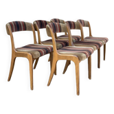 Six Baumann Gondola chairs