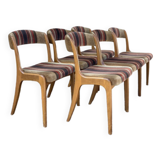 Six chaises Gondole Baumann