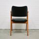 Vintage chair with skai armrests