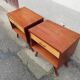 Pair of vintage bedsides 1 drawer