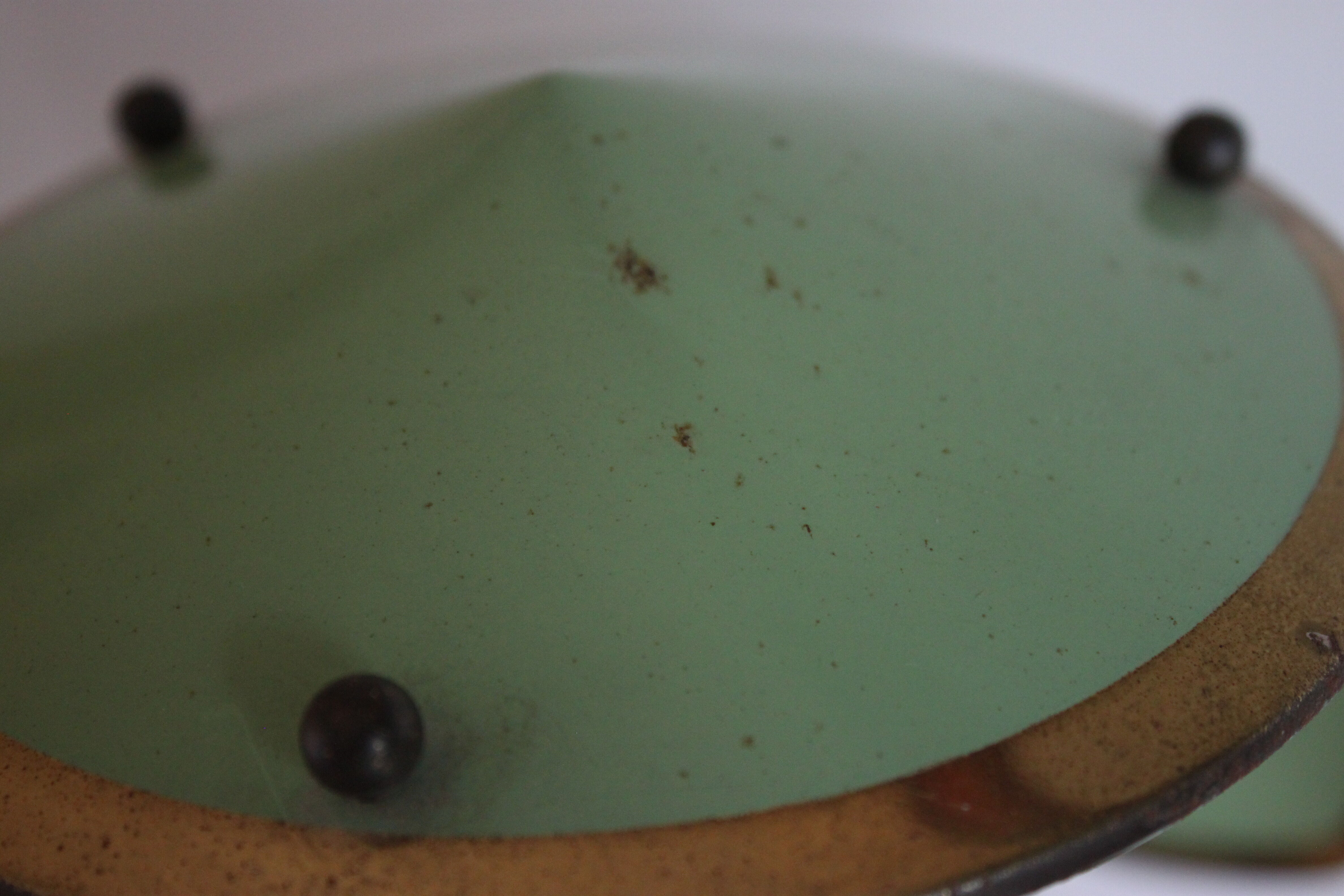 Brass green opaline wall lamp 1950, Expo 58