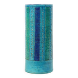 Aldo Londi for Bitossi Vase 1960s Rimini Blue Ceramics