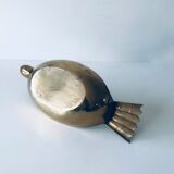 Empty brass duck empty pocket