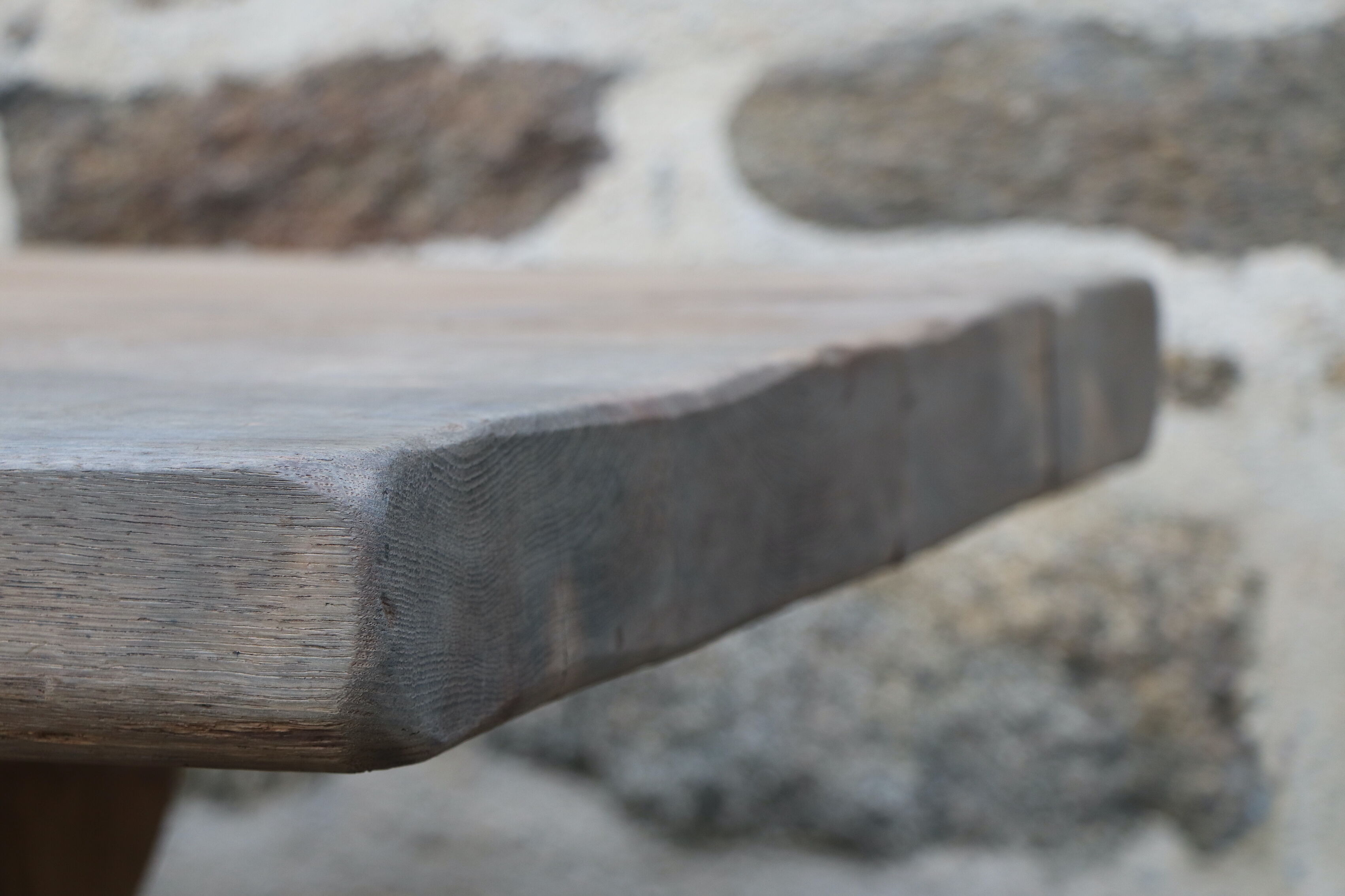 Wooden monastery table XIX