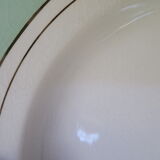 6 vintage Luneville hollow plates
