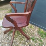 Fauteuil de bureau américain ancien