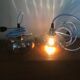 Lot of 2 original hand lamps