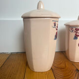 Spice jars Digoin Sarreguemines May model