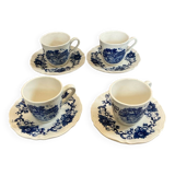 Lot 4 tasses BP sarguemines