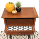 Vintage wooden bedside table